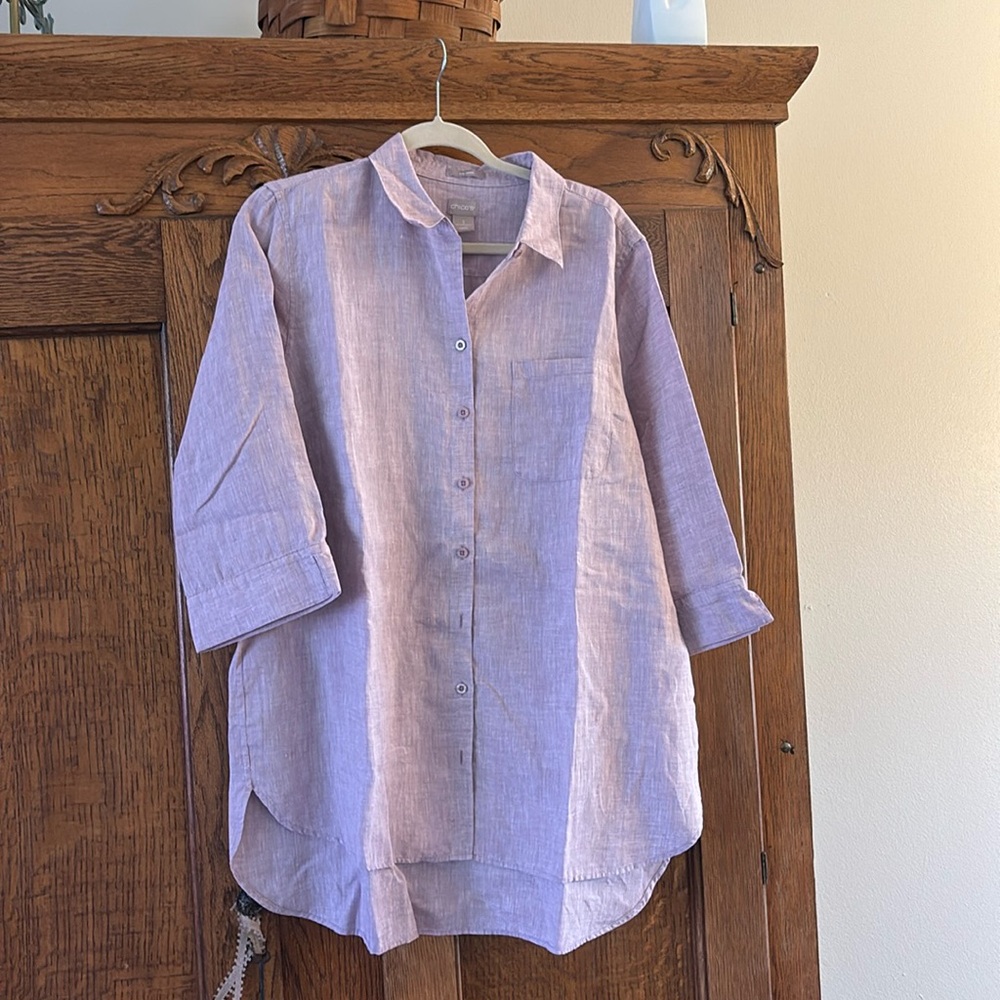 Chico Size 3 Linen Top